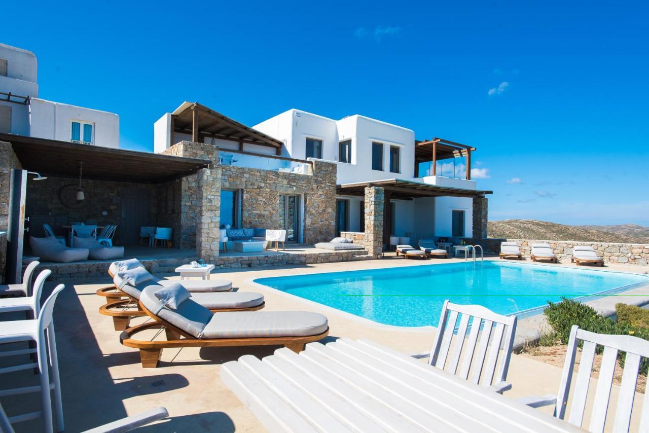 Amallini Suites Mykonos スーパーパラダイスビーチ エクステリア 写真