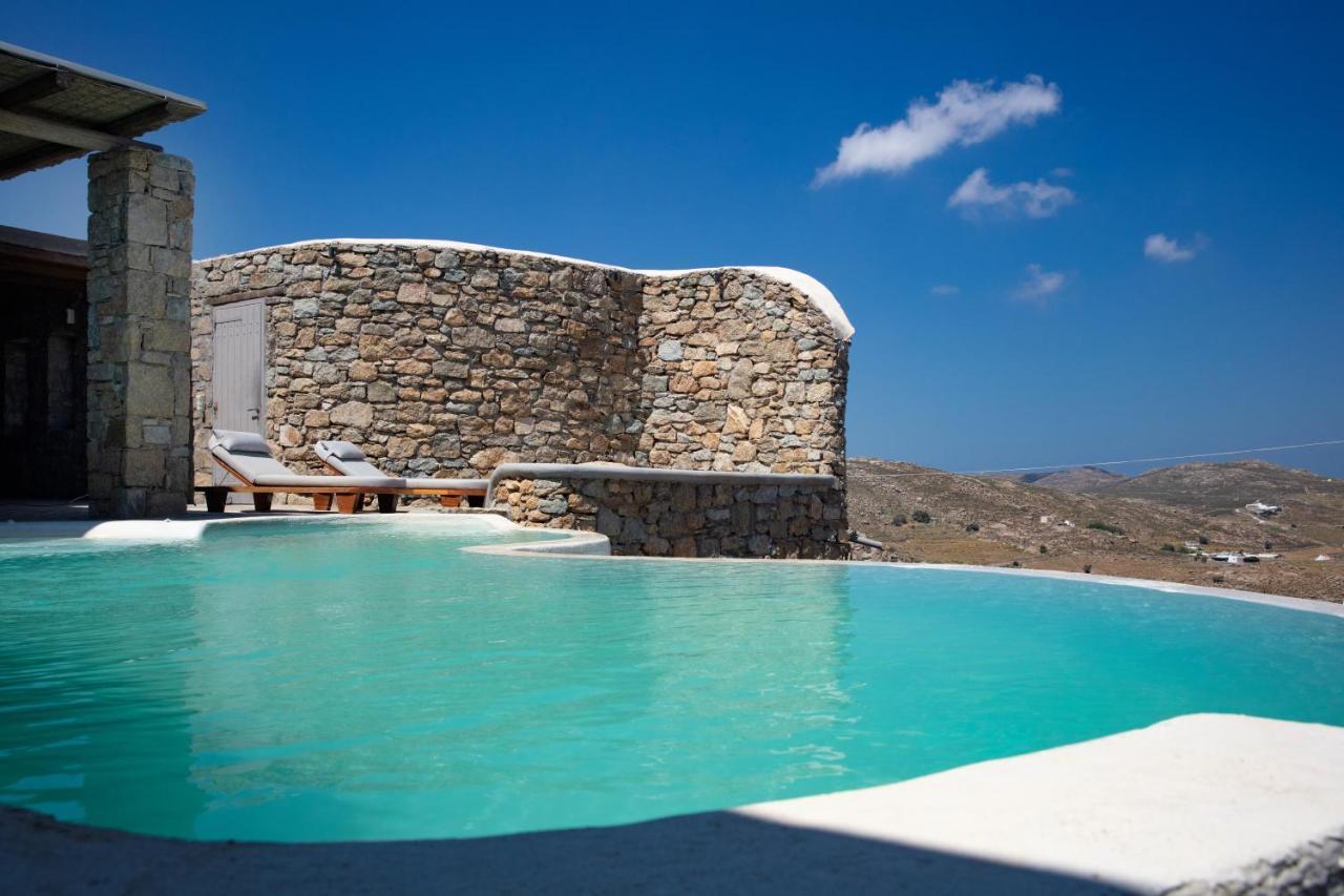 Amallini Suites Mykonos スーパーパラダイスビーチ エクステリア 写真