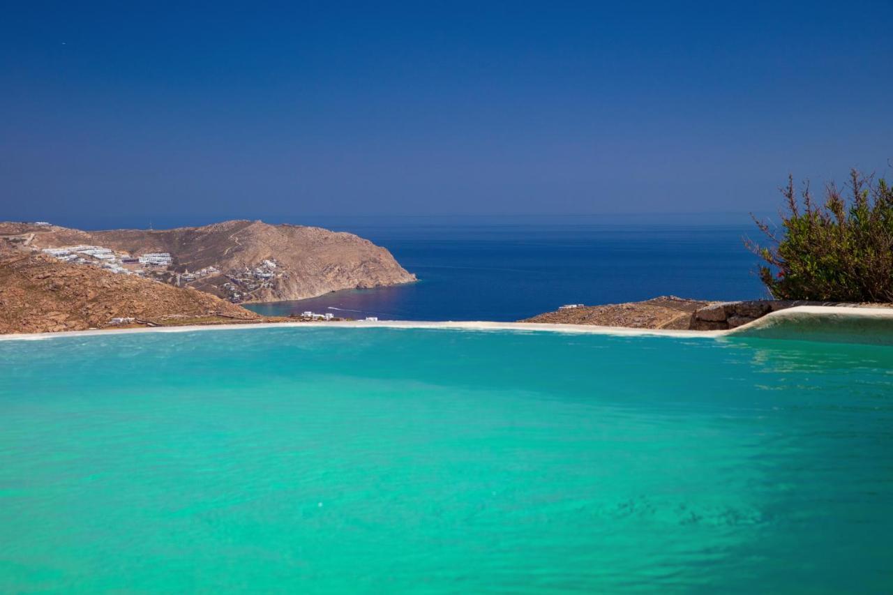 Amallini Suites Mykonos スーパーパラダイスビーチ エクステリア 写真