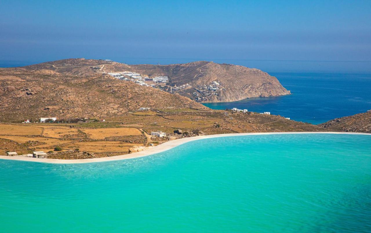 Amallini Suites Mykonos スーパーパラダイスビーチ エクステリア 写真