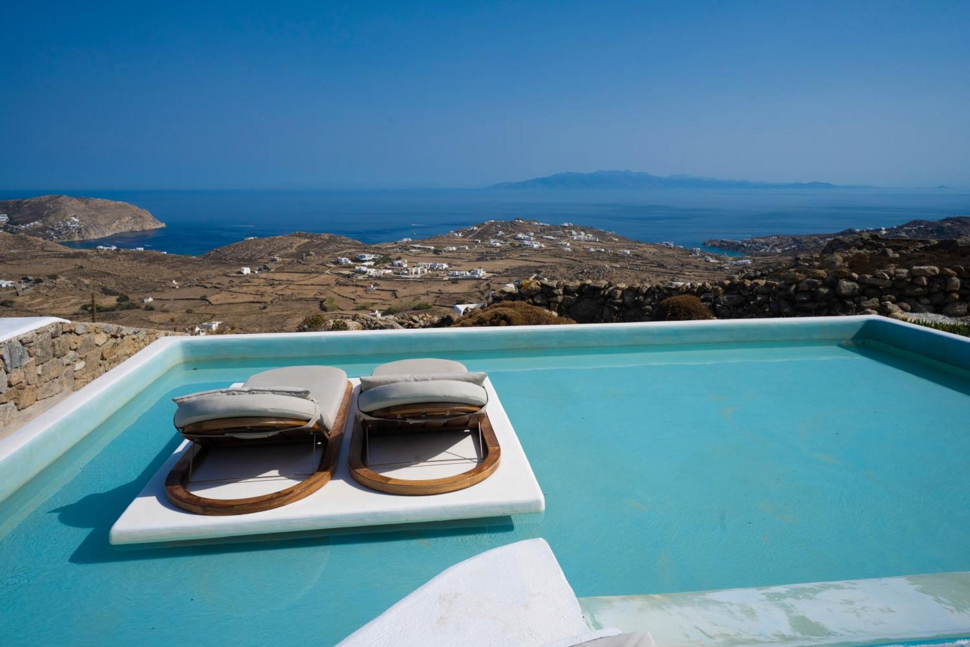 Amallini Suites Mykonos スーパーパラダイスビーチ エクステリア 写真