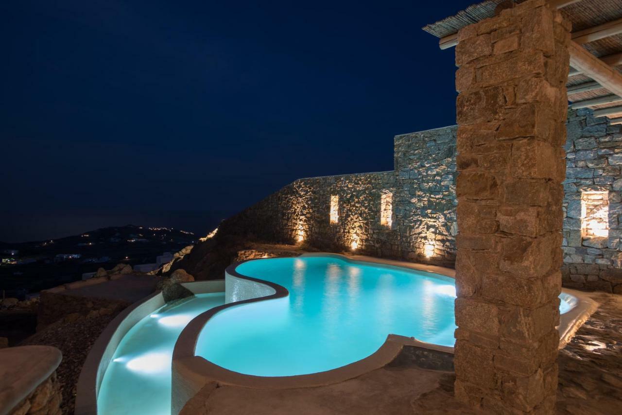 Amallini Suites Mykonos スーパーパラダイスビーチ エクステリア 写真