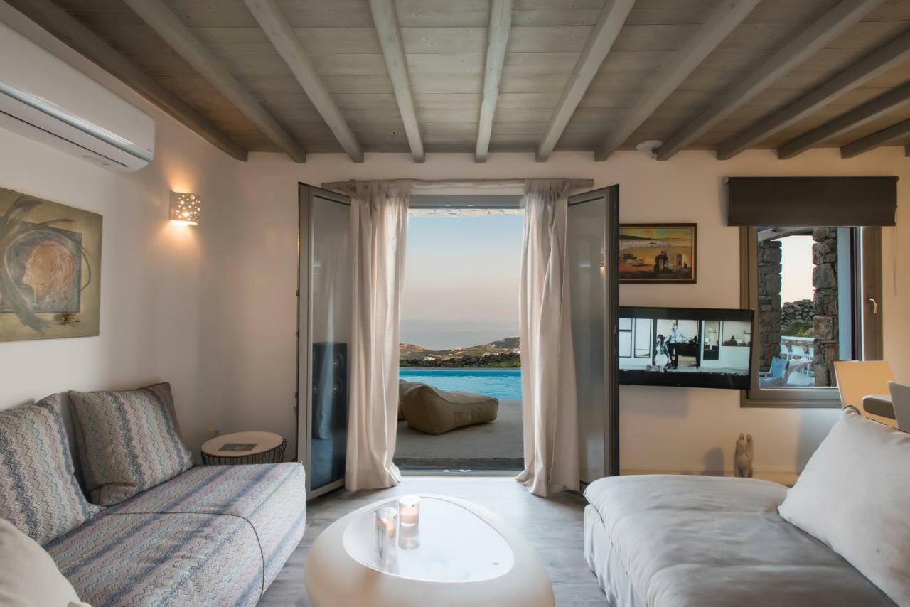 Amallini Suites Mykonos スーパーパラダイスビーチ エクステリア 写真