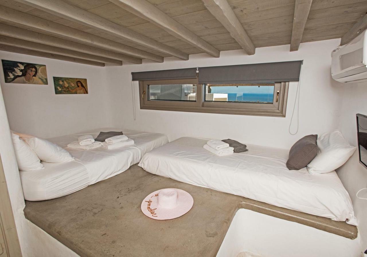 Amallini Suites Mykonos スーパーパラダイスビーチ エクステリア 写真