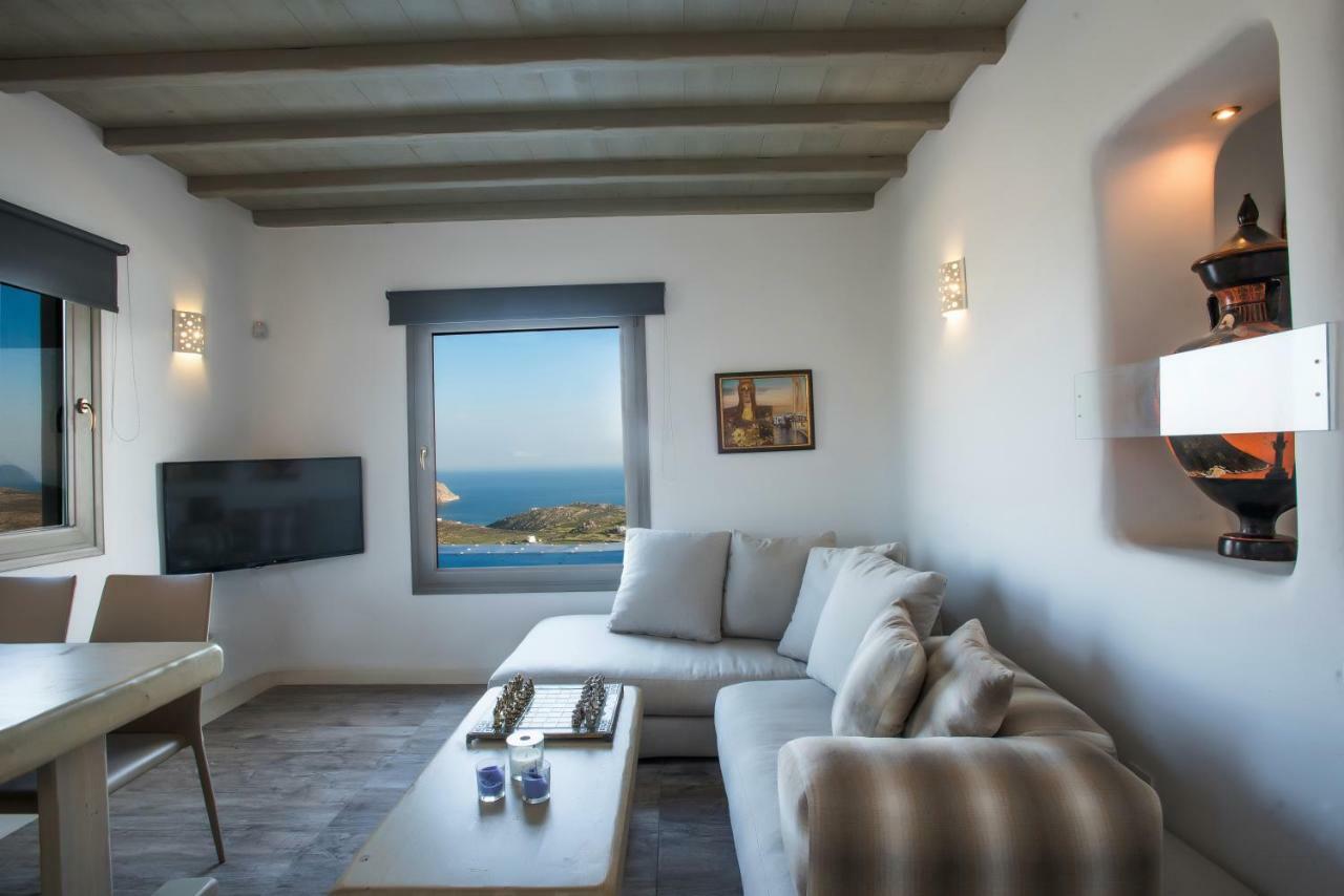 Amallini Suites Mykonos スーパーパラダイスビーチ エクステリア 写真