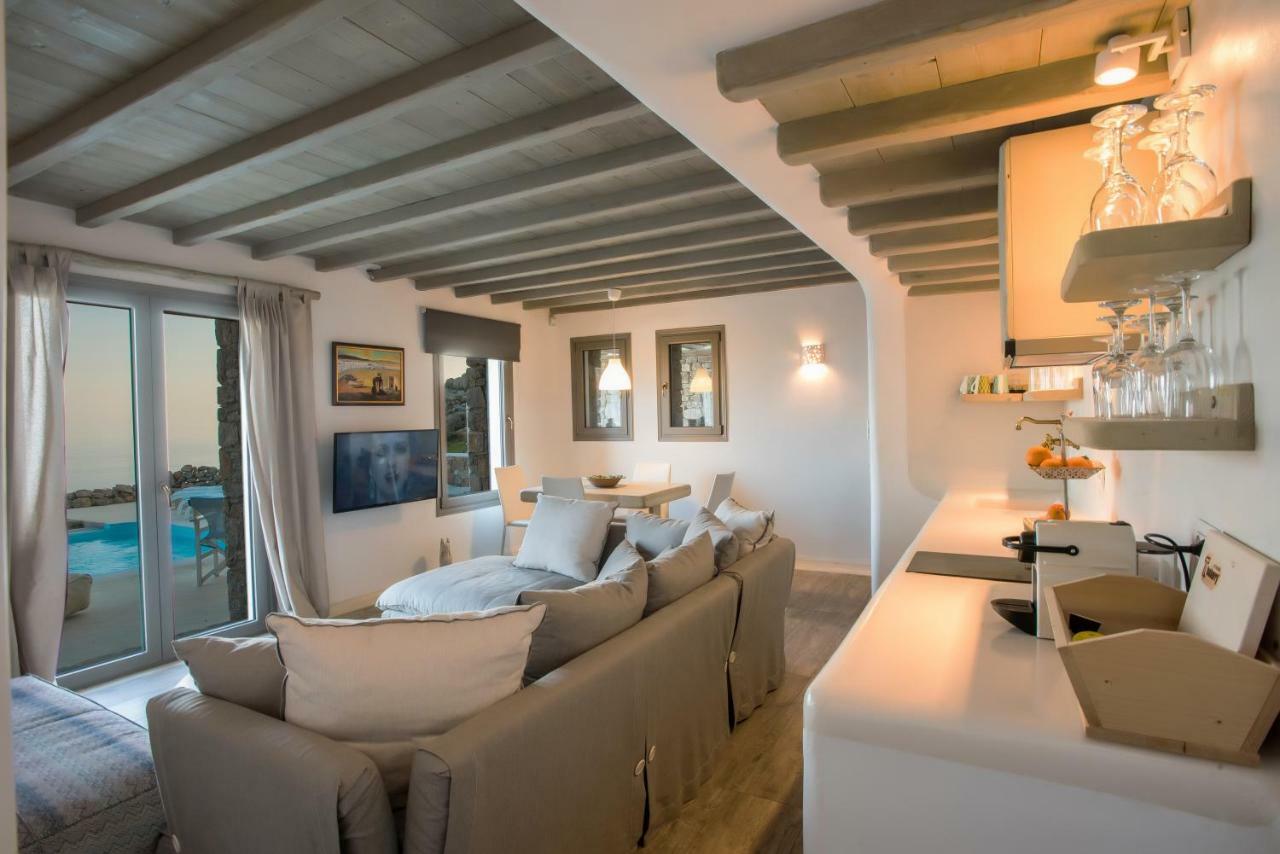 Amallini Suites Mykonos スーパーパラダイスビーチ エクステリア 写真